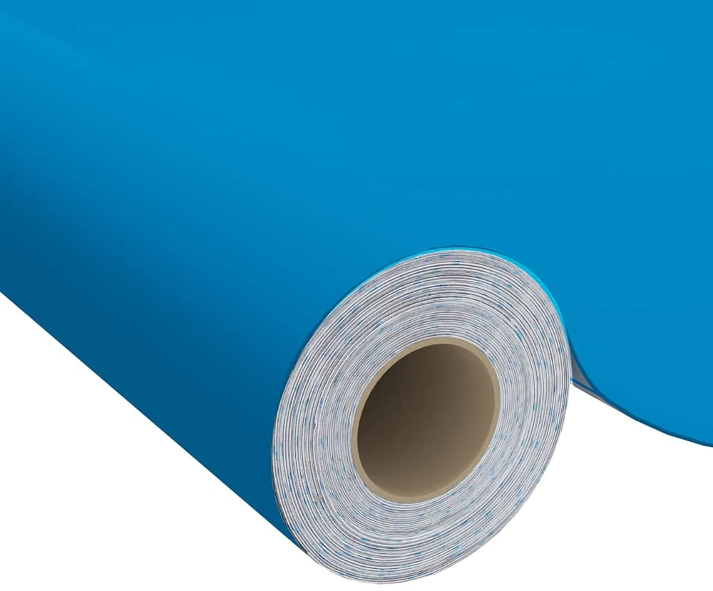 Lipni plėvelė baldams, mėlynos spalvos, 500x90cm, PVC