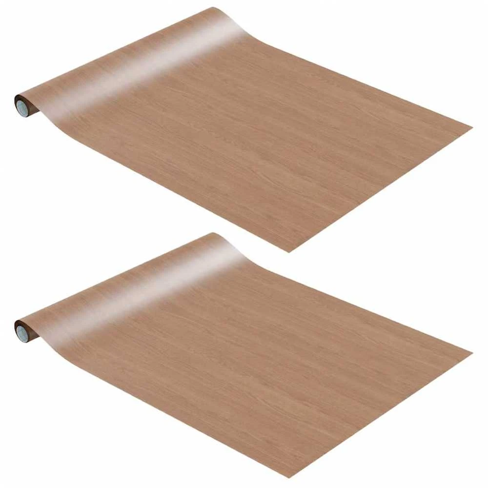 Lipnios plėvelės baldams, 2vnt., ąžuolo, 500x90cm, PVC