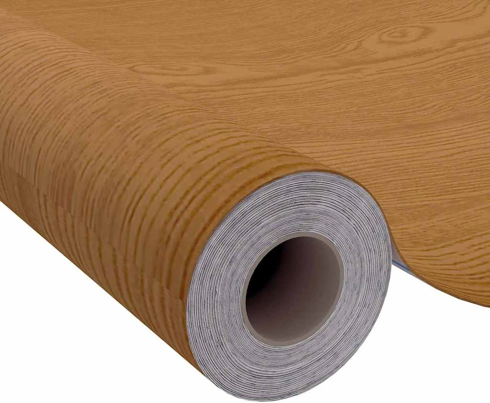 Lipnios plėvelės durims, 2vnt., šviesi ąžuolo, 210x90cm, PVC