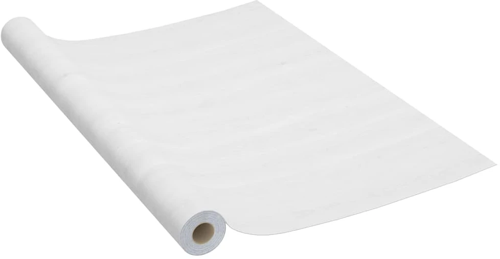 Lipnios plėvelės durims, 4vnt., baltos medienos, 210x90cm, PVC