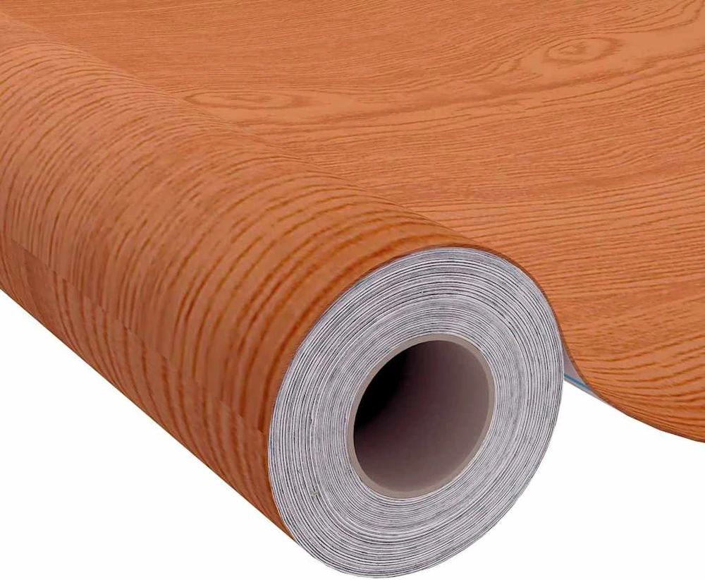 Lipnios plėvelės durims, 4vnt., šviesios ąžuolo, 210x90cm, PVC