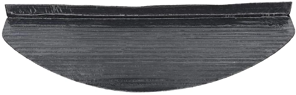 Lipnūs laiptų kilimėliai, 15vnt., antracito, 65x22,5x3,5cm