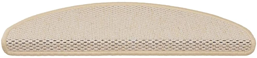 Lipnūs laiptų kilimėliai, 15vnt., berber spalvos, 65x21x4cm