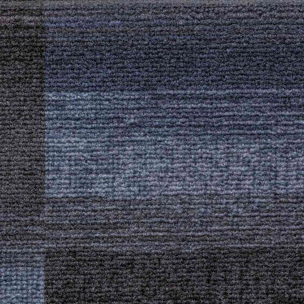 Lipnūs laiptų kilimėliai, 15vnt., juodas ir pilkas, 65x21x4cm