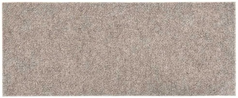 Lipnūs laiptų kilimėliai, 15vnt., kreminiai, 60x25cm