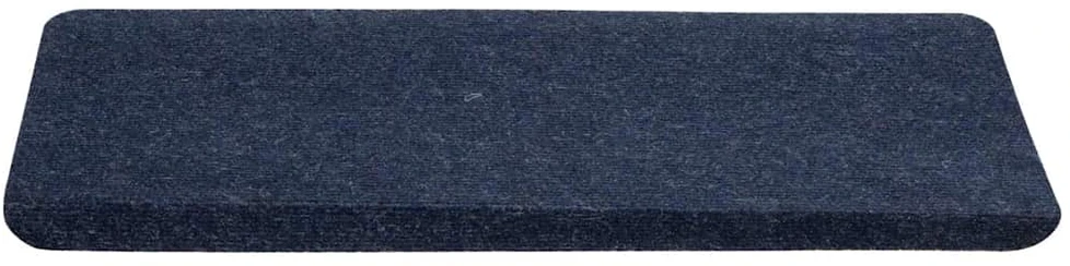 Lipnūs laiptų kilimėliai, 15vnt., mėlynos spalvos 65x24,5x3,5cm