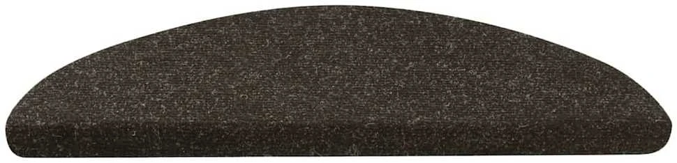 Lipnūs laiptų kilimėliai, 20vnt., antracito spalvos, 56x17x3cm