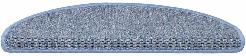 Lipnūs laiptų kilimėliai, 30vnt., mėlynos spalvos, 65x21x4cm