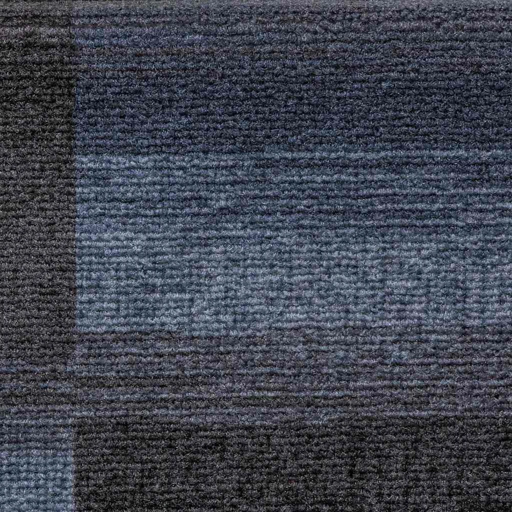 Lipnūs laiptų kilimėliai, 5vnt., juodi ir pilki, 65x21x4cm