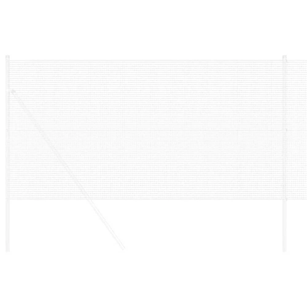 Suvirinto vielos tvoros 5000 x 140 cm Sidabro
