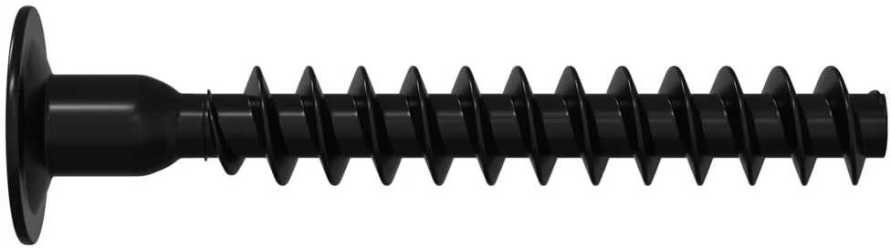Lizdas su dangteliu varžtas 2 vnt. Juoda M5 x 40 mm Geležis