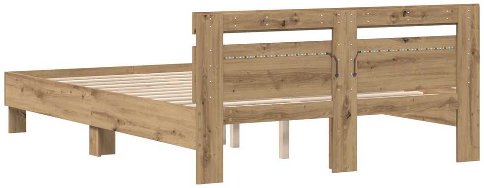 Lovos rėmas Amatininkų ąžuolas 140 x 190 cm Apdirbta mediena