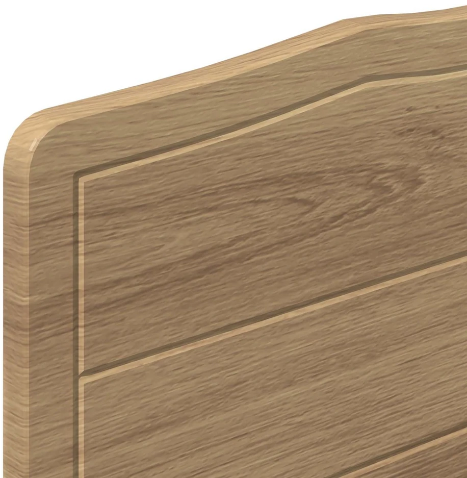 Lova Bed Frame with Storage and Headboard Artisan Oak 160 x 200 cm