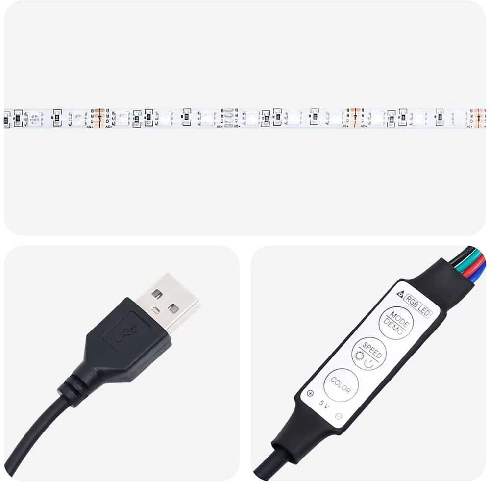 Kiemas lova su LED juostelėmis Rožinė 140 x 190 cm Aksomas