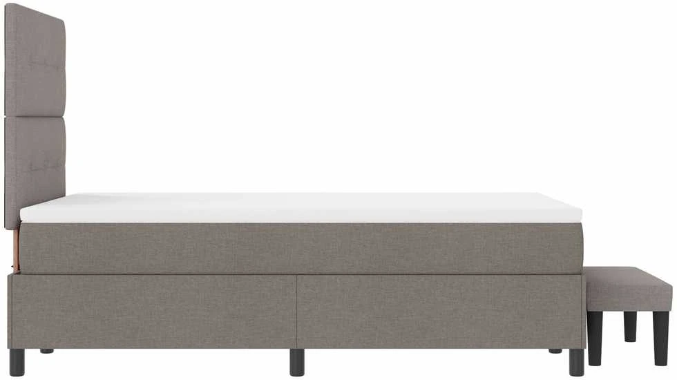 Kiemas lova su galvūgalio Tortora 120 x 200 cm audinys