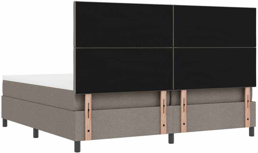 Kiemas lova su galvūgalio Tortora 200 x 200 cm audinys