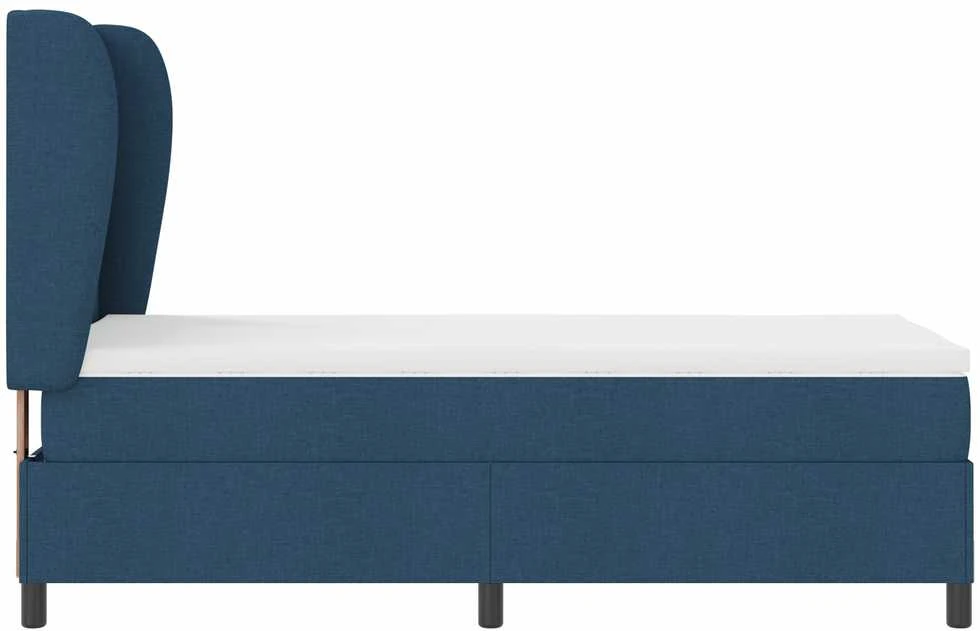 Kiemas lova su galvūgalio Mėlyna 100 x 200 cm audinys