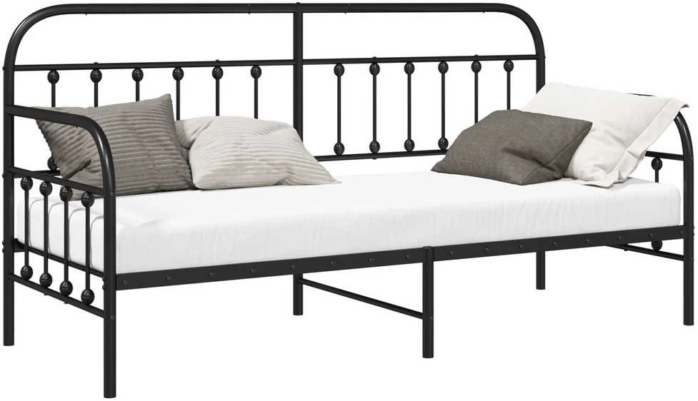 Lova Dienos lovos rėmas Juoda 75 x 190 cm