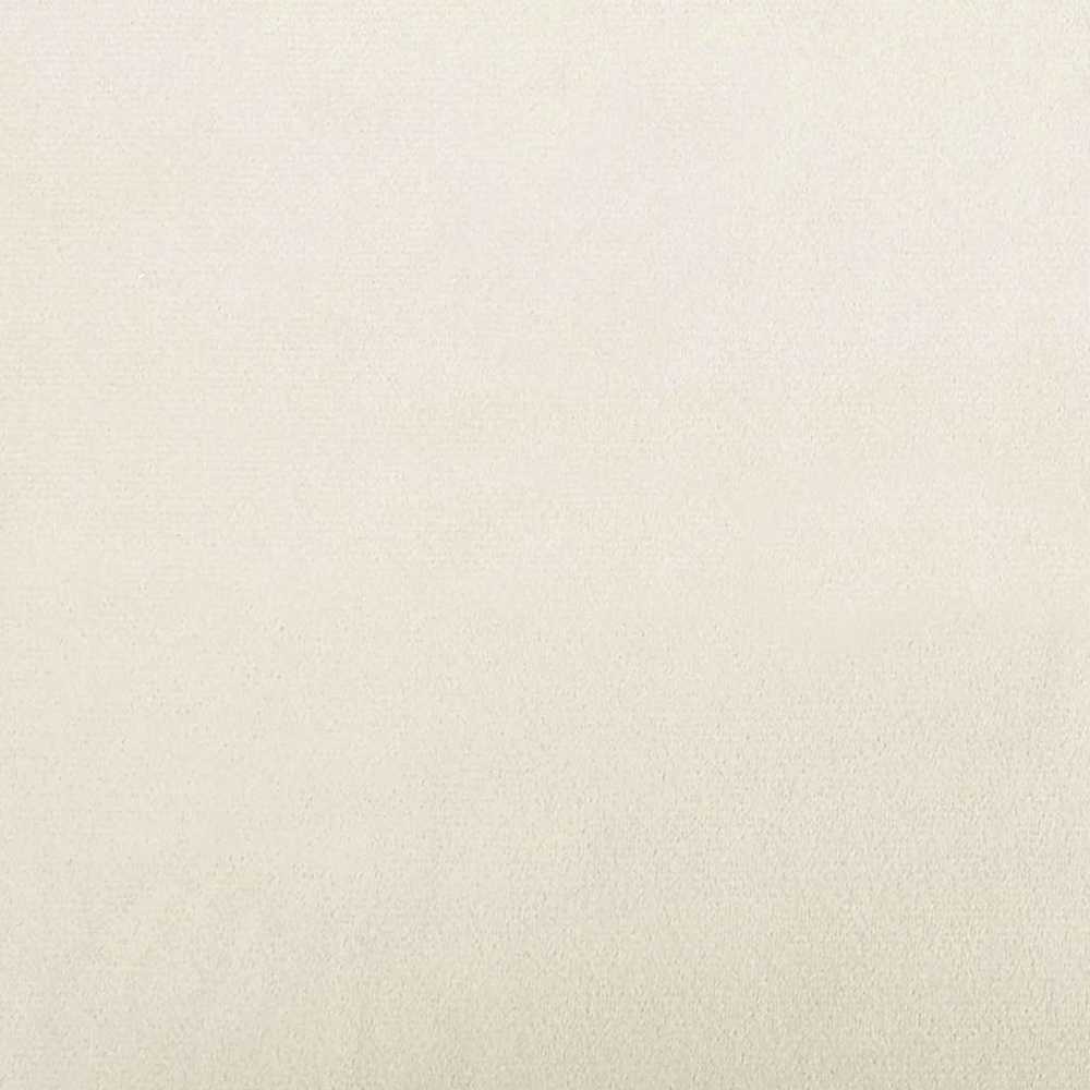Lova Kampinė lovos konstrukcija Kreminė 100 cm x 200 cm Aksomas