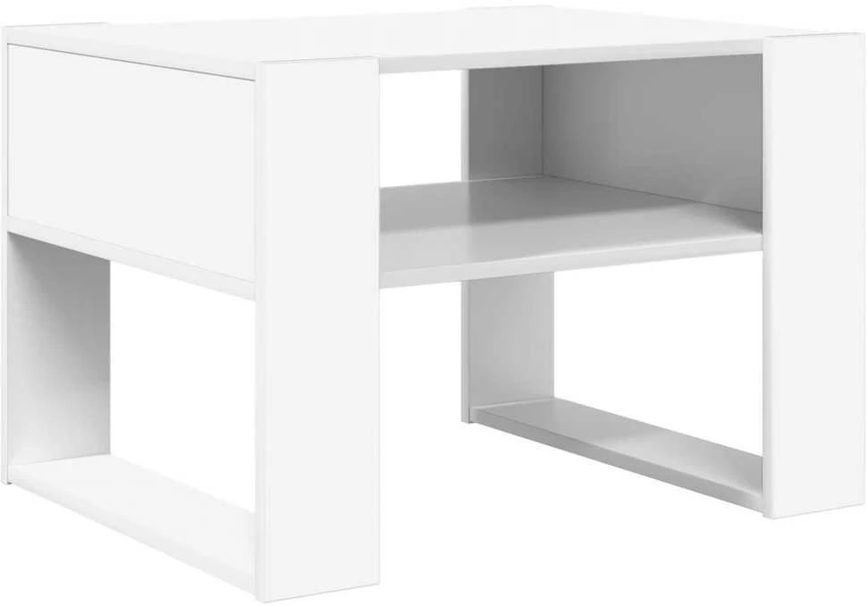 Lova Kavos staliukas Balta 66 x 53 x 45 cm Apdirbta mediena