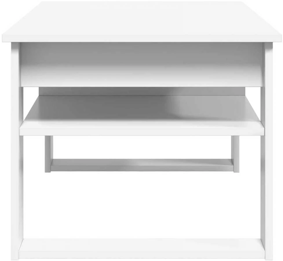 Lova Kavos staliukas Balta 96 x 54 x 44 cm Apdirbta mediena