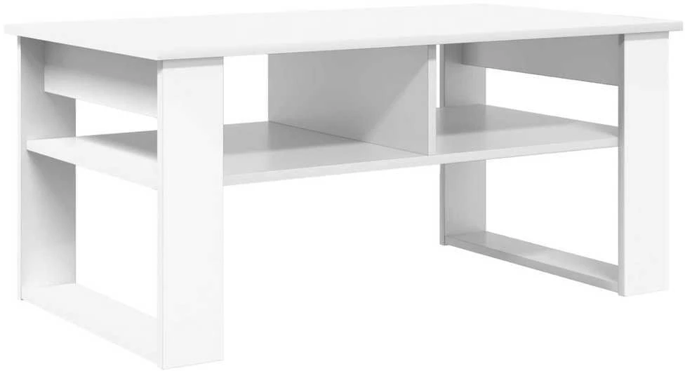 Lova Kavos staliukas Balta 96 x 54 x 44 cm Apdirbta mediena