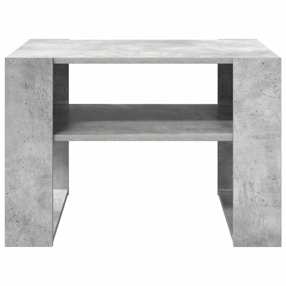 Lova Kavos staliukas Betono pilka 66 x 53 x 45 cm Apdirbta mediena