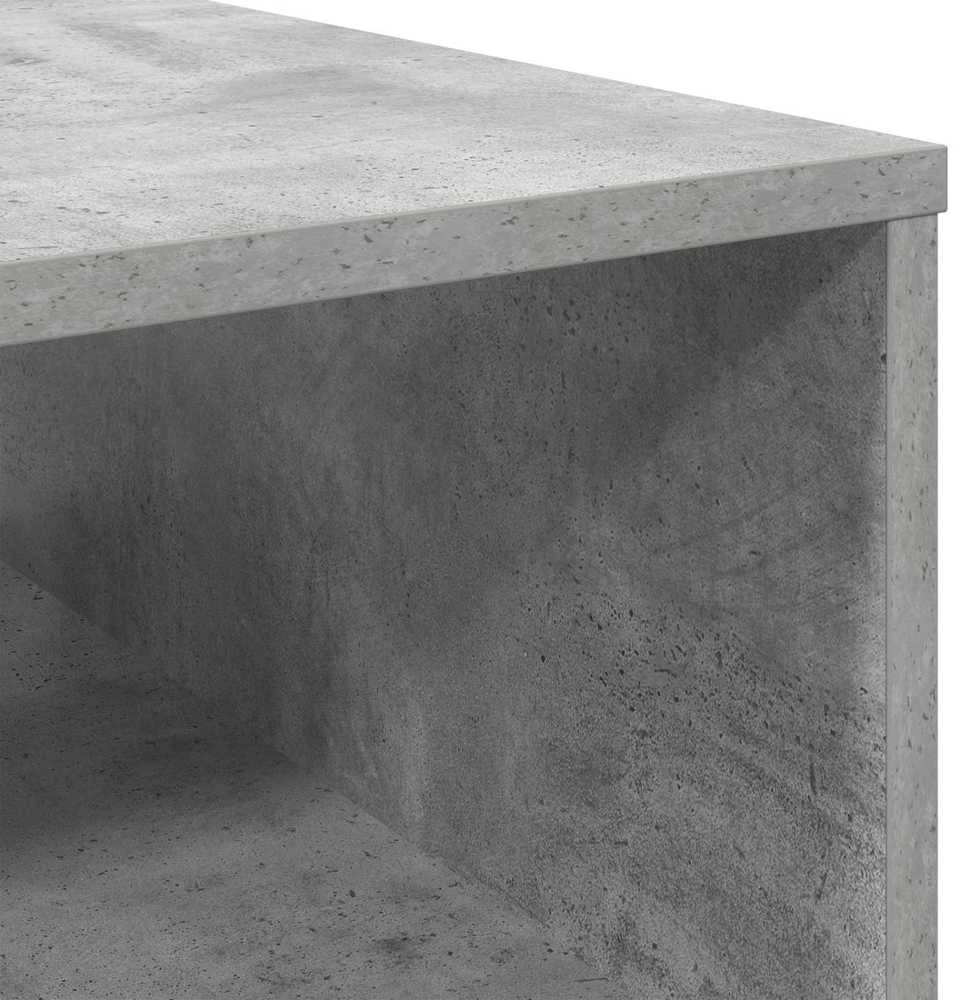Lova Kavos staliukas Betono pilka 95 x 55 x 31 cm Apdirbta mediena