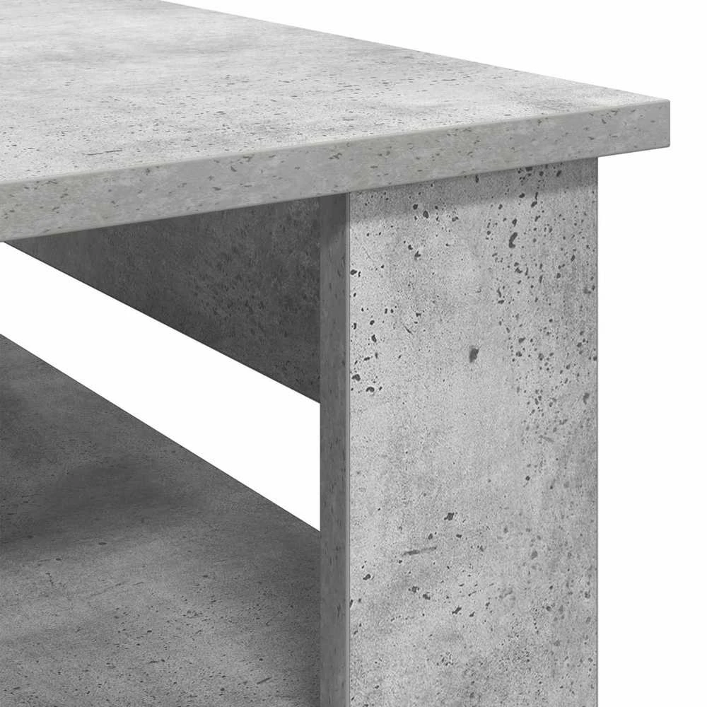 Lova Kavos staliukas Betono pilka 96 x 54 x 44 cm Apdirbta mediena