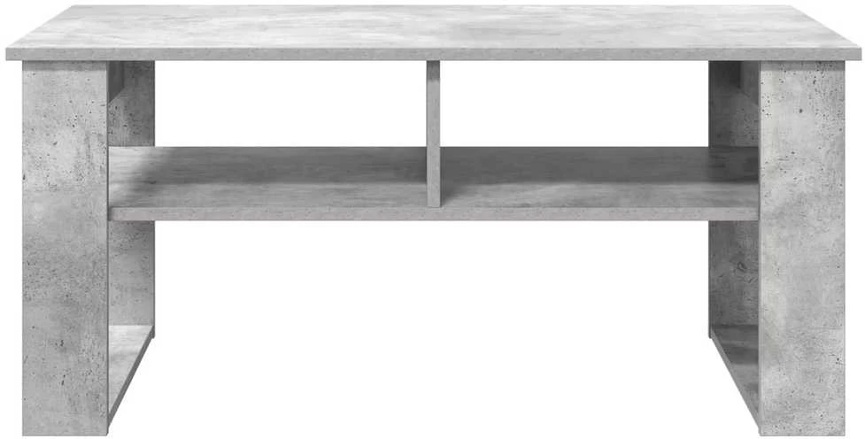 Lova Kavos staliukas Betono pilka 96 x 54 x 44 cm Apdirbta mediena