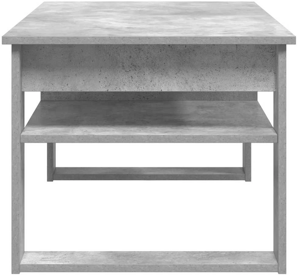 Lova Kavos staliukas Betono pilka 96 x 54 x 44 cm Apdirbta mediena