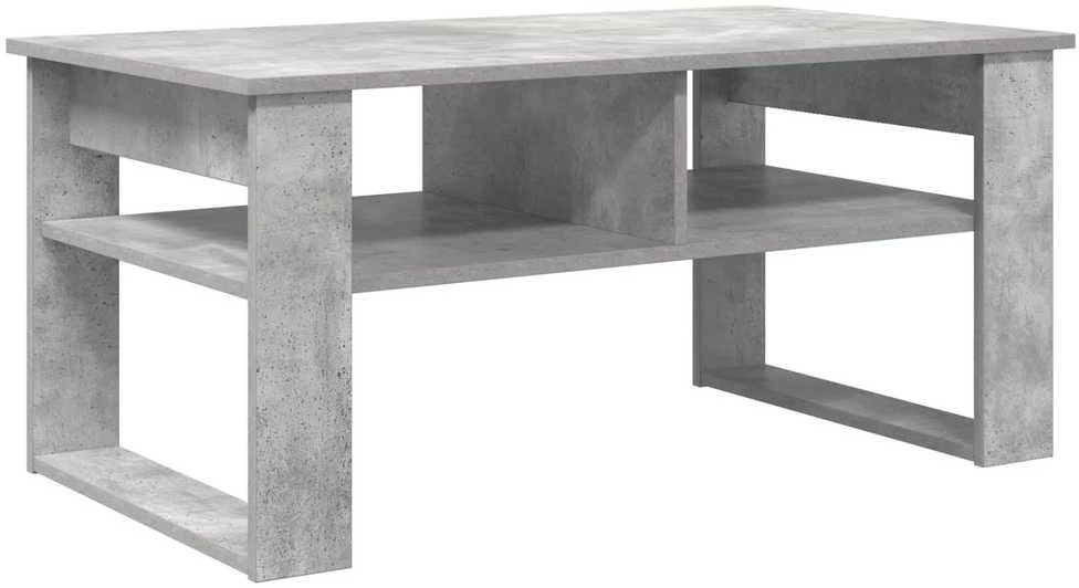 Lova Kavos staliukas Betono pilka 96 x 54 x 44 cm Apdirbta mediena