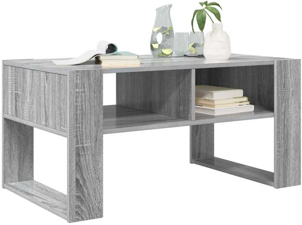 Lova Kavos staliukas Pilkas Sonoma 92 x 53 x 45 cm Apdirbta mediena