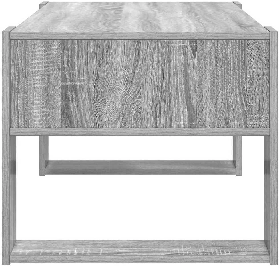 Lova Kavos staliukas Pilkas Sonoma 92 x 53 x 45 cm Apdirbta mediena