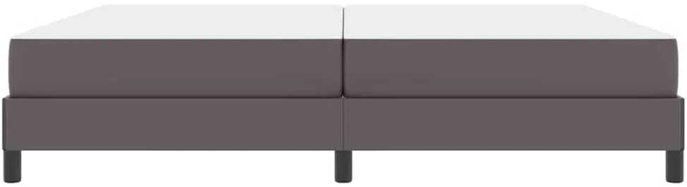 Lovos rėmas su čiužiniu Pilka 200 x 200 cm audinys