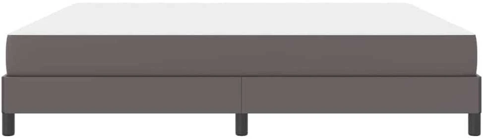 Lovos rėmas su čiužiniu Pilka 200 x 200 cm audinys