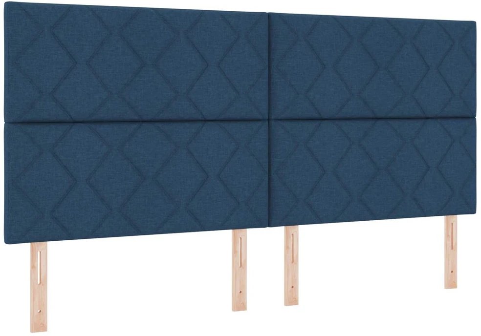Lova LED lovos čiužinys su LED apšvietimu Mėlyna 200 x 200 cm