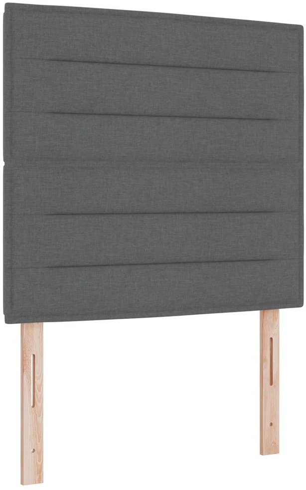 Lova LED lovos čiužinys su LED apšvietimu Tamsiai pilka 80 x 200 cm