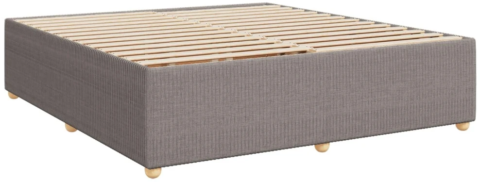 Lova LED lovos čiužinys su LED apšvietimu Taupe 180 x 200 cm Audinys