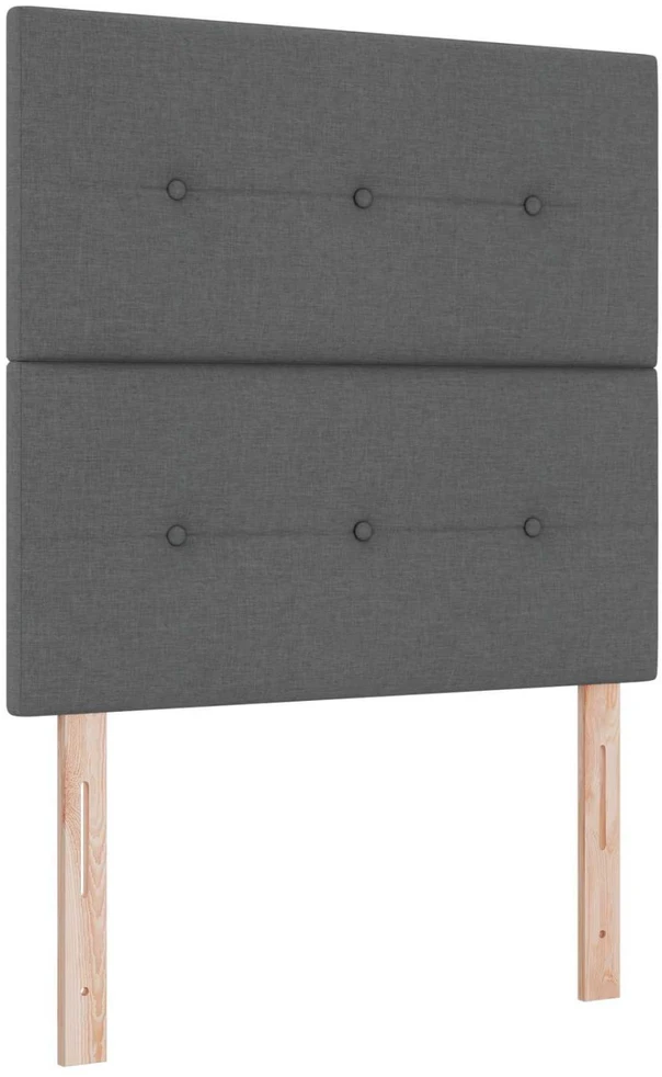 Lova LED lovos čiužinys su LED apšvietimu Tamsiai pilka 100 x 200 cm