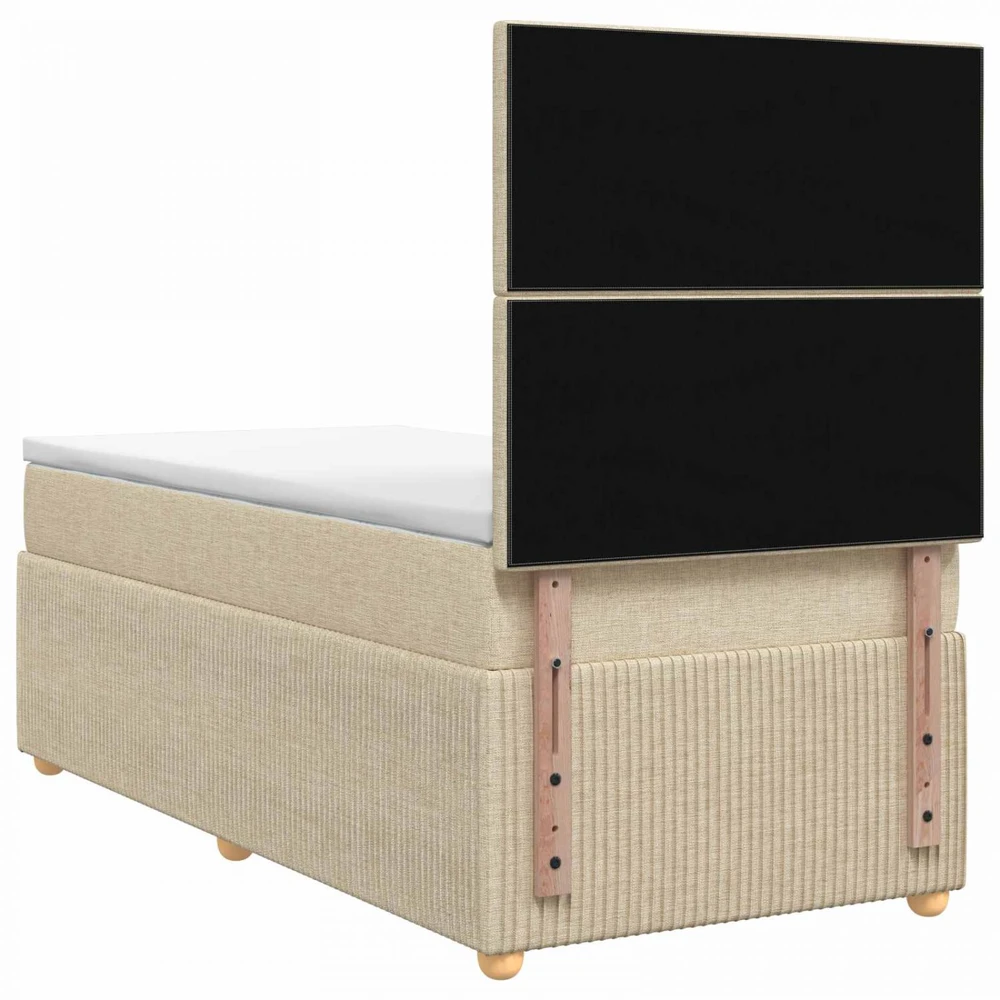 Lova LED lovos čiužinys su LED apšvietimu Kreminė 90 x 200 cm