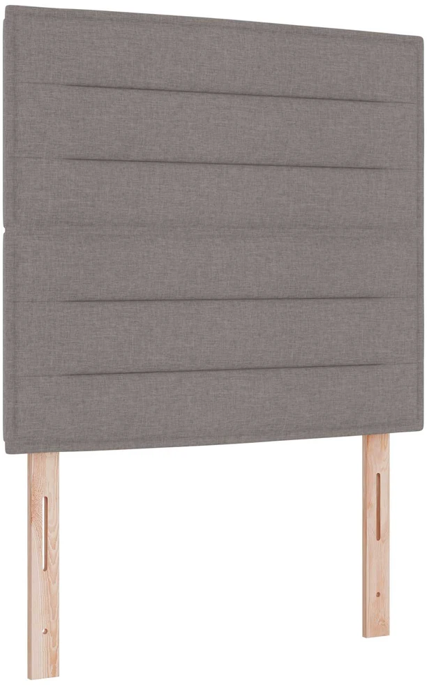 Lova LED lovos čiužinys su LED apšvietimu Taupe 90 x 200 cm Audinys