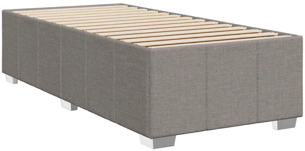 Lova LED lovos čiužinys su LED apšvietimu Taupe 100 x 200 cm Audinys