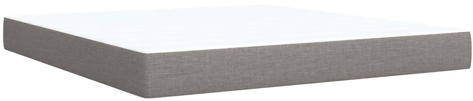 Lova LED lovos čiužinys su LED apšvietimu Taupe 180 x 200 cm Audinys