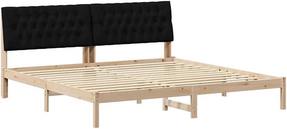 Lovo rėmas su apmuštu galvūgaliu Ruda 200 x 200 cm