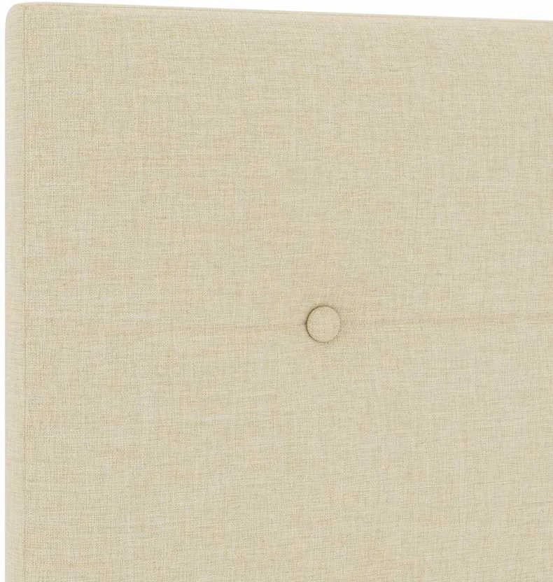 Lovos rėmas su galvūgalio Kreminė 200 x 200 cm audinys