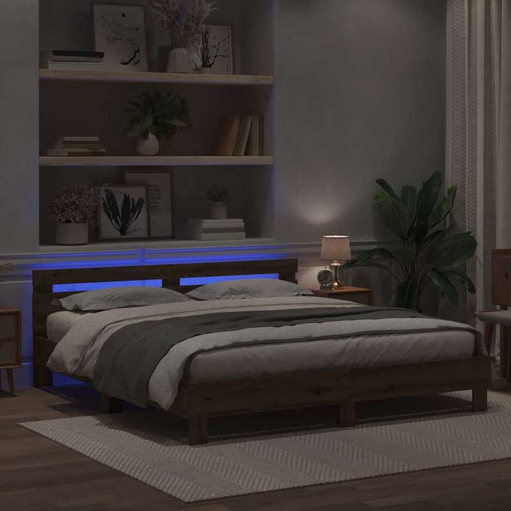 Lovos rėmas artisano ąžuolo 180 x 200 cm Apdirbta mediena