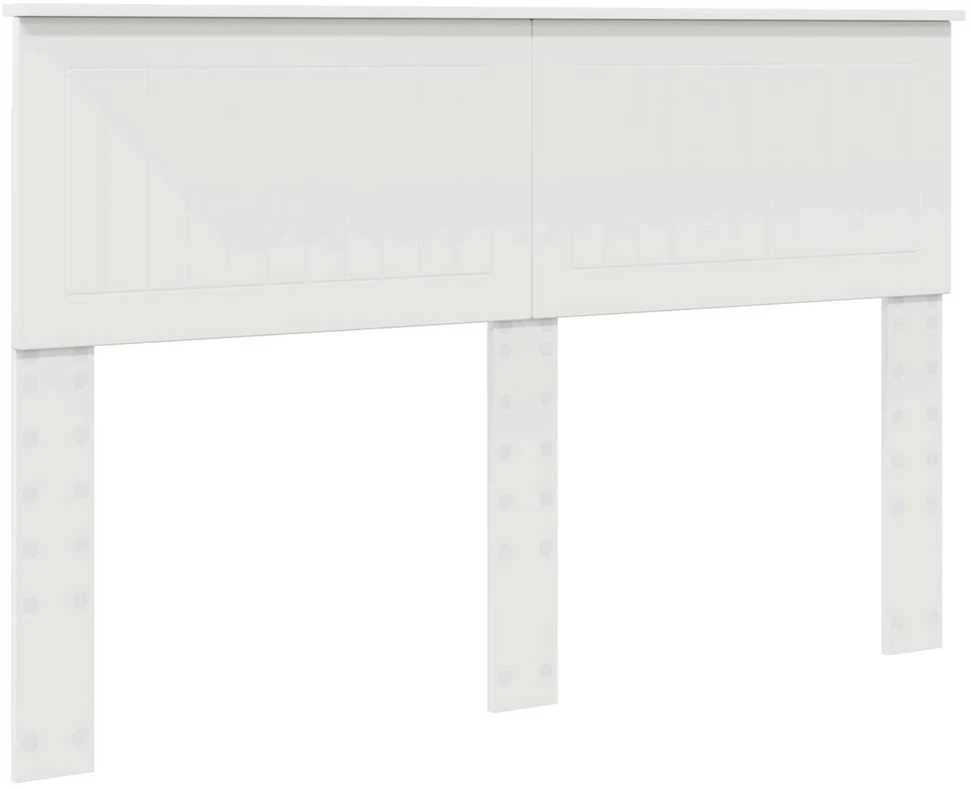 Lovos rėmas Balta 140 x 190 cm Kietos pušies mediena