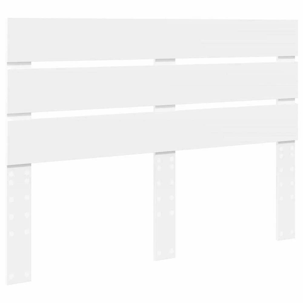 Lovos rėmas Balta 140 x 190 cm Kietos pušies mediena