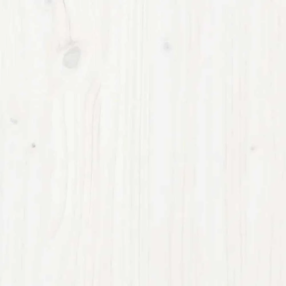 Lovos rėmas, baltos spalvos, 140x200cm, pušies medienos masyvas